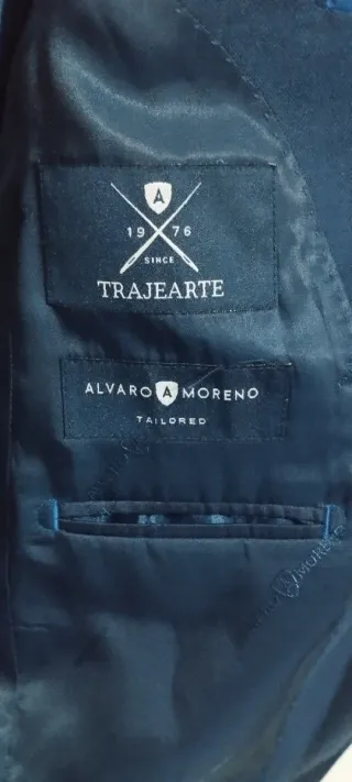 Americana Álvaro Moreno azul marino