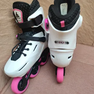 Patines Rollerblade Blancos y Rosas