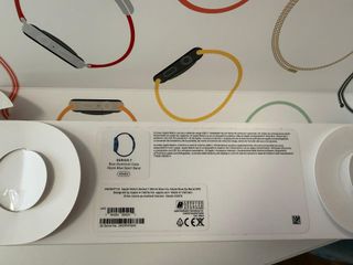 Apple Watch Azul y Plateado