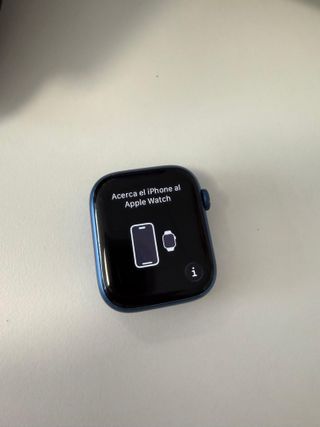 Apple Watch Azul y Plateado