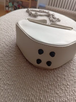 Bolso bandolera Desigual beige