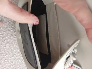 Bolso bandolera Desigual beige