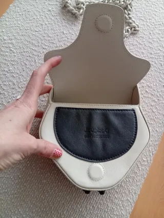 Bolso bandolera Desigual beige