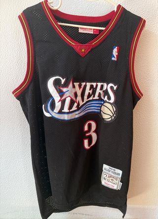 Camiseta NBA Iverson Sixers 97-98