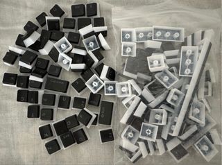 Keycaps teclado pudding