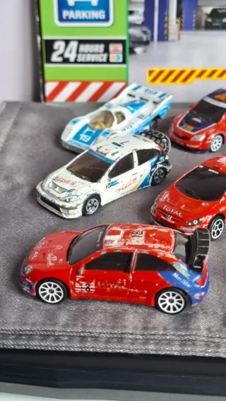 Lote Coches Rally escala 1:57