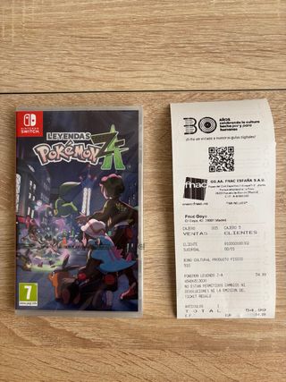 Pokemon Legends Z-A sigillato per Nintendo Switch