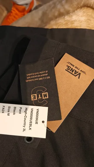 Pantalón Snowboard Vans High Country 3L nuevo M