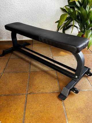 Banco de musculación plano profesional