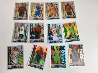 Lote de Cromos de fútbol Topps - Colección Eurocop