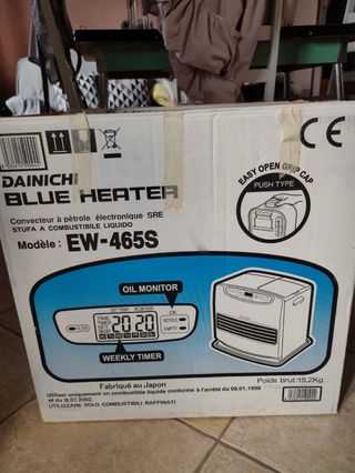 Stufa Elettrica DAINICHI EW-465S