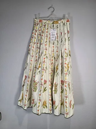 Falda tablas ZW Collection Zara