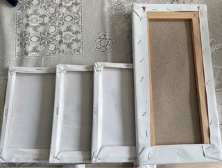 Set 4 Quadri Decorativi Cuba e Lisbona