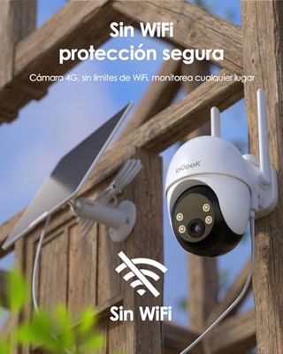 Cámara Solar 4G ieGeek 24/7 Grabación