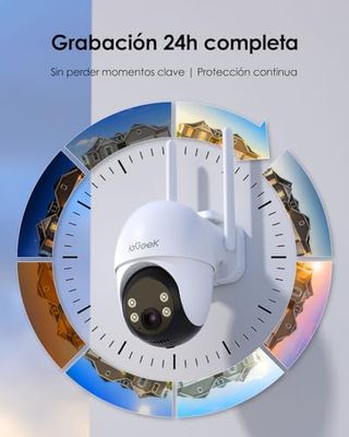 Cámara Solar 4G ieGeek 24/7 Grabación