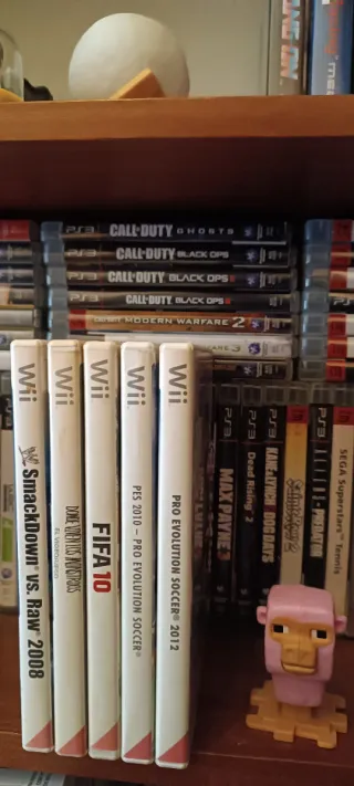 Consegna di giochi Wii