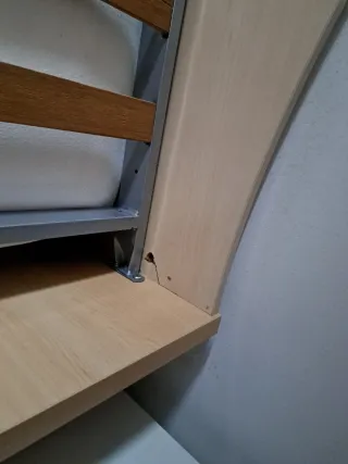 Cama nido con desperfectos