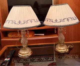 Juego de 2 lámparas de mesa