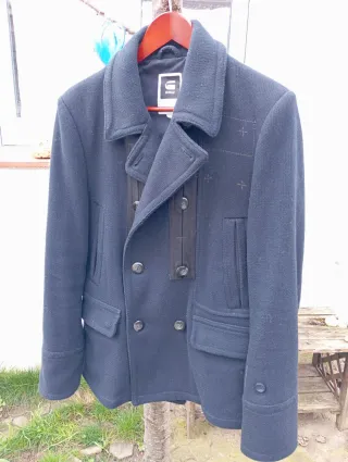 Abrigo G-Star RAW Azul Estilo Marinero