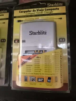 Cargador Batería de Cámaras Digitales