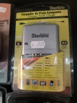Cargador Batería de Cámaras Digitales