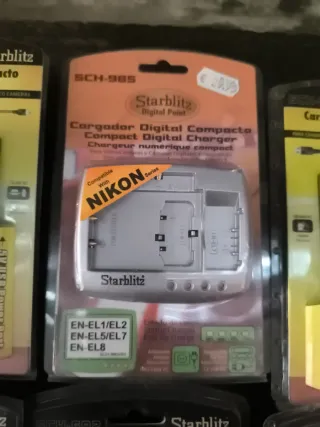 Cargador Batería de Cámaras Digitales