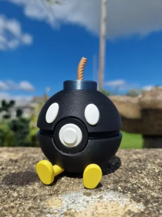 Figura Boo Mario Bros 3D