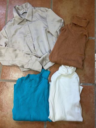 Lote 4 cuellos altos