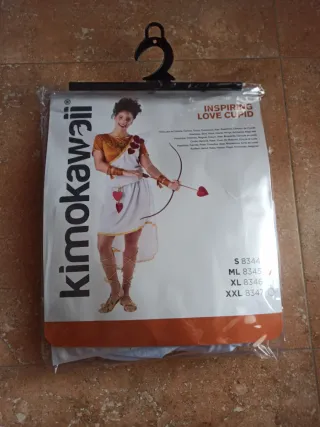 Disfraz Diosa Cupido Kimokawaii Talla ML