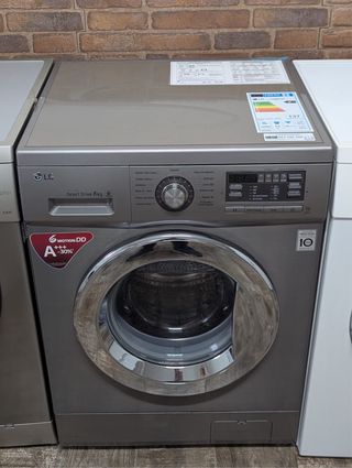 Lavadora LG Direct Drive 8KG Gris