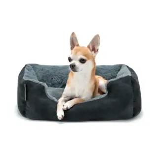lionto Cama para Perros con cojín Reversible