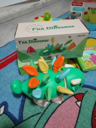 Lote Juguetes Fisher-Price y Libros Infantiles