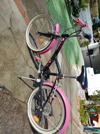 Bicicleta infantil niña rosa