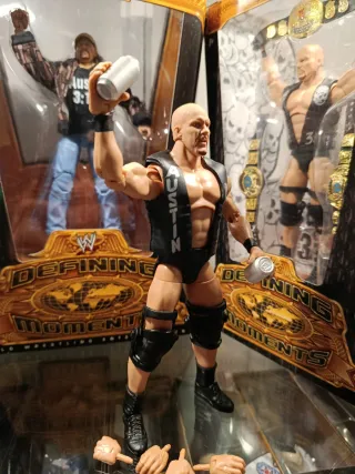 Stone Cold Figura WWE Mattel Elite