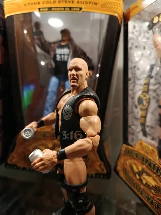 Stone Cold Figura WWE Mattel Elite