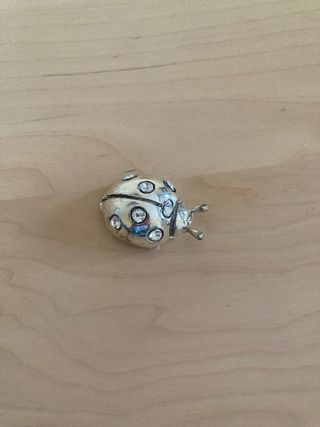 Soprammobile a coccinella con strass