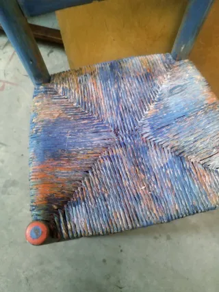 Silla antigua de enea