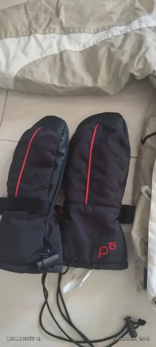 Conjunto Etirel esquí y guantes 10 años