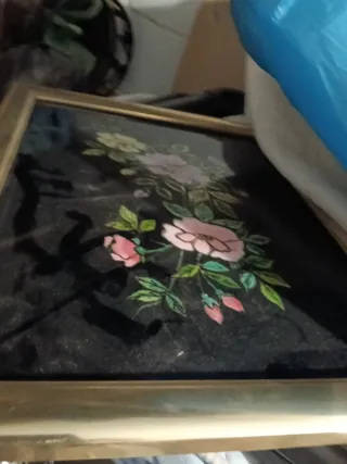 Conjunto di quadri di vario tipo, antichi e nuovi