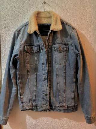 Chaqueta Vaquera Zara Hombre - Forro Borreguito