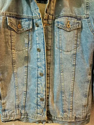 Chaqueta Vaquera Zara Hombre - Forro Borreguito