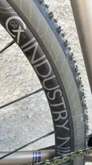 Bicicleta de titanio Angel