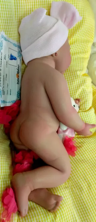 Bambola Reborn in Silicone Completa