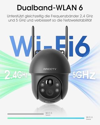 Cámara Vigilancia Solar 4MP Exterior Wi-Fi