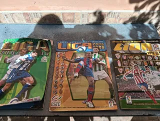 Álbumes de cromos LIGA 2004-2006 y 2012-2013