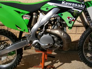 Kawasaki KX 250,af, 2Tiempos,con chasis de Alumini