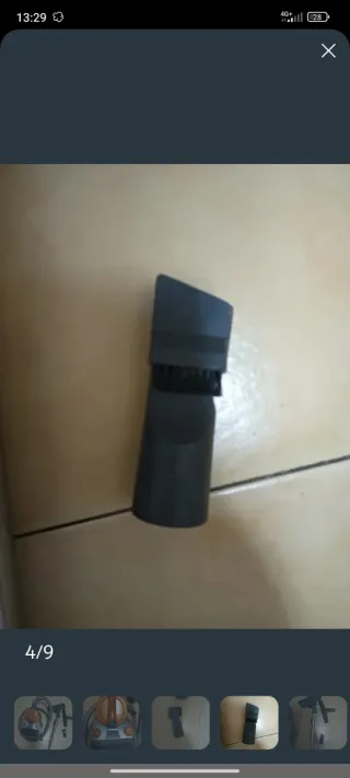 Aspiradora con accesorios