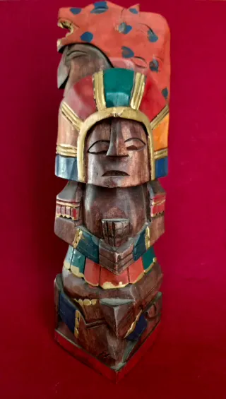 Icono Artesanal de Madera de México