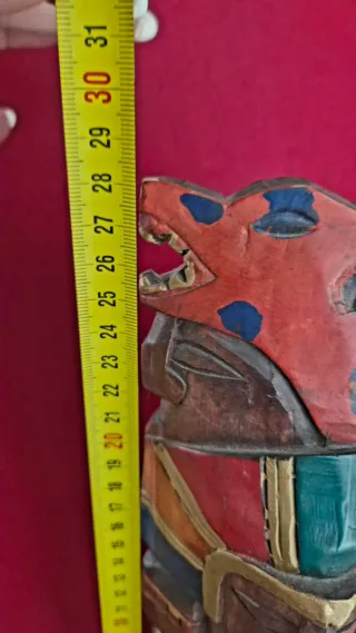 Icono Artesanal de Madera de México