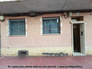 Piso planta baja en San Vicente del Raspeig